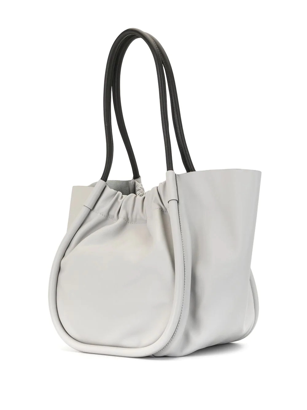 L Ruched tote bag - 3