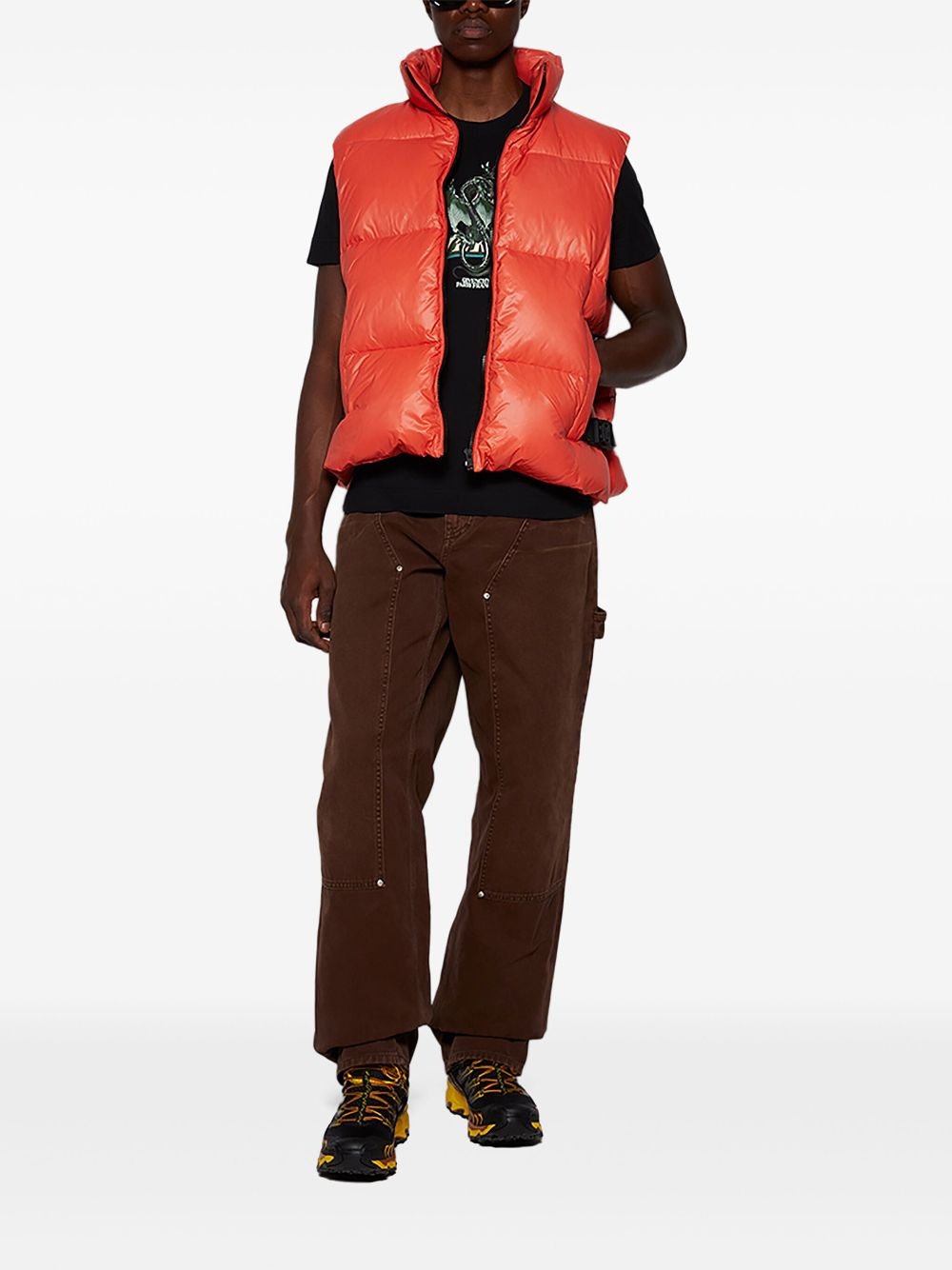4G Buckle puffer vest - 2
