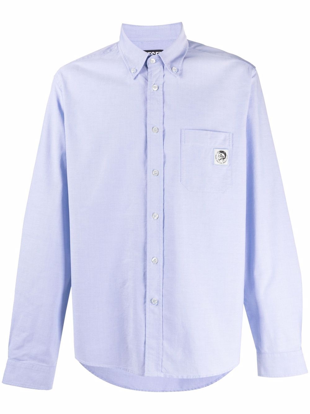 long-sleeved Oxford shirt - 1