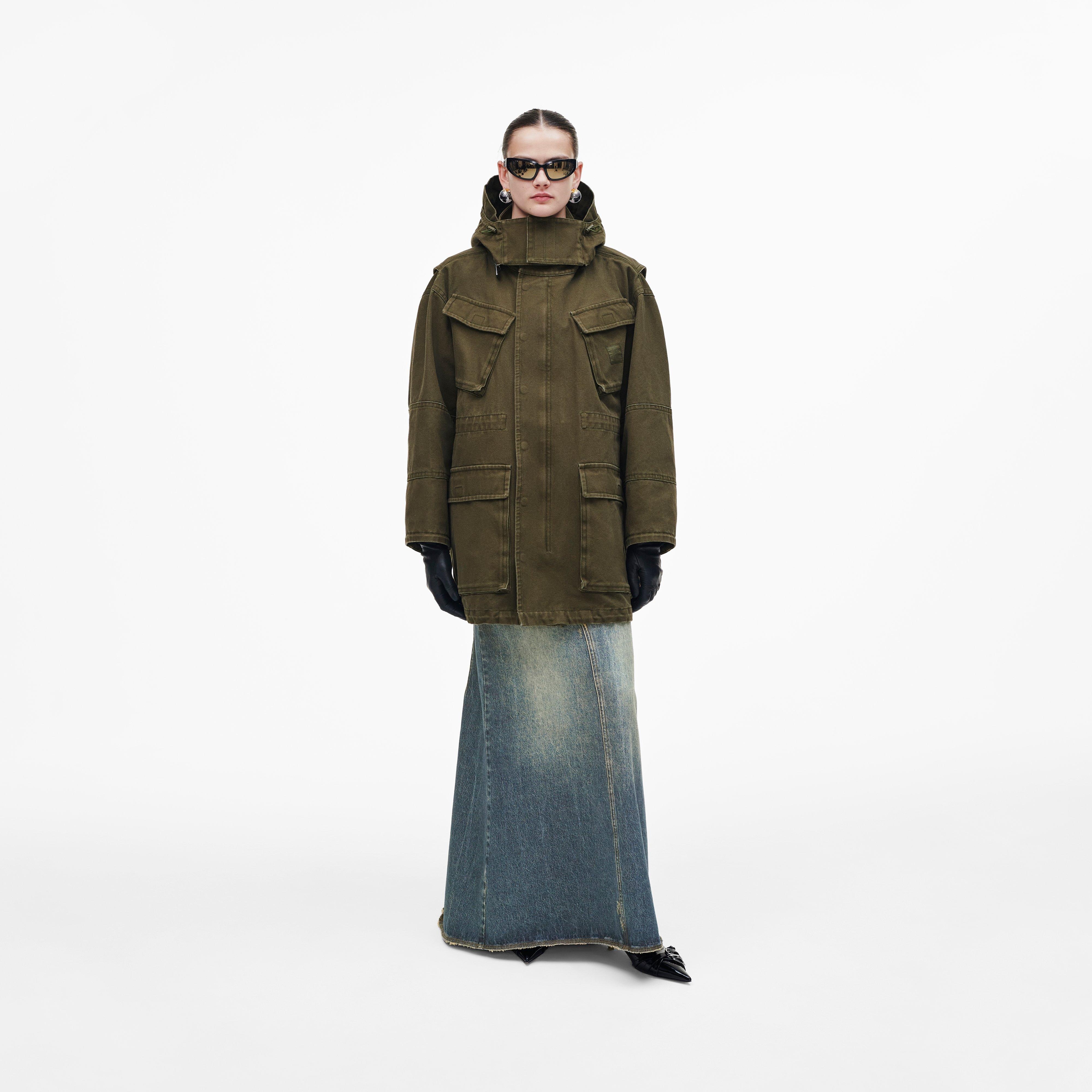 OVERSIZED CARGO CANVAS JACKET - 1