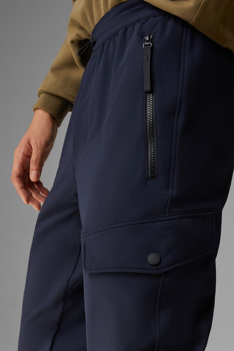 Aidan Softshell combat trousers in Dark blue - 5