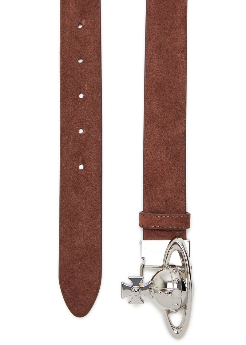 Vivienne Westwood Vivienne Westwood Orb Suede Belt outlook