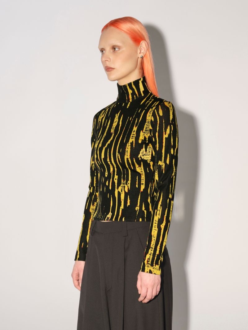 JACQUARD TURTLE NECK - 6