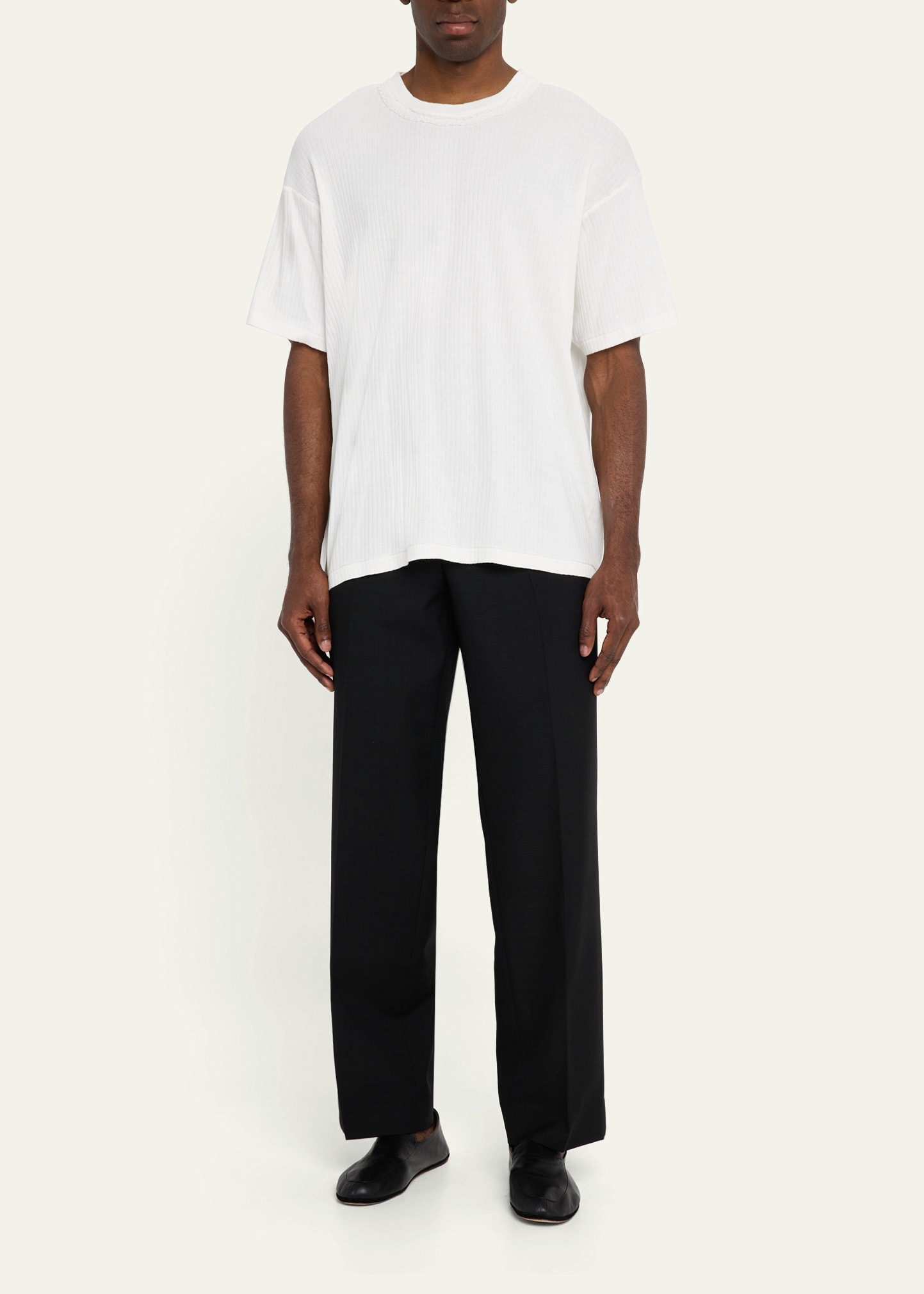 Men's Ribbed Bead-Trim Salt Marsh T-Shirt - 2
