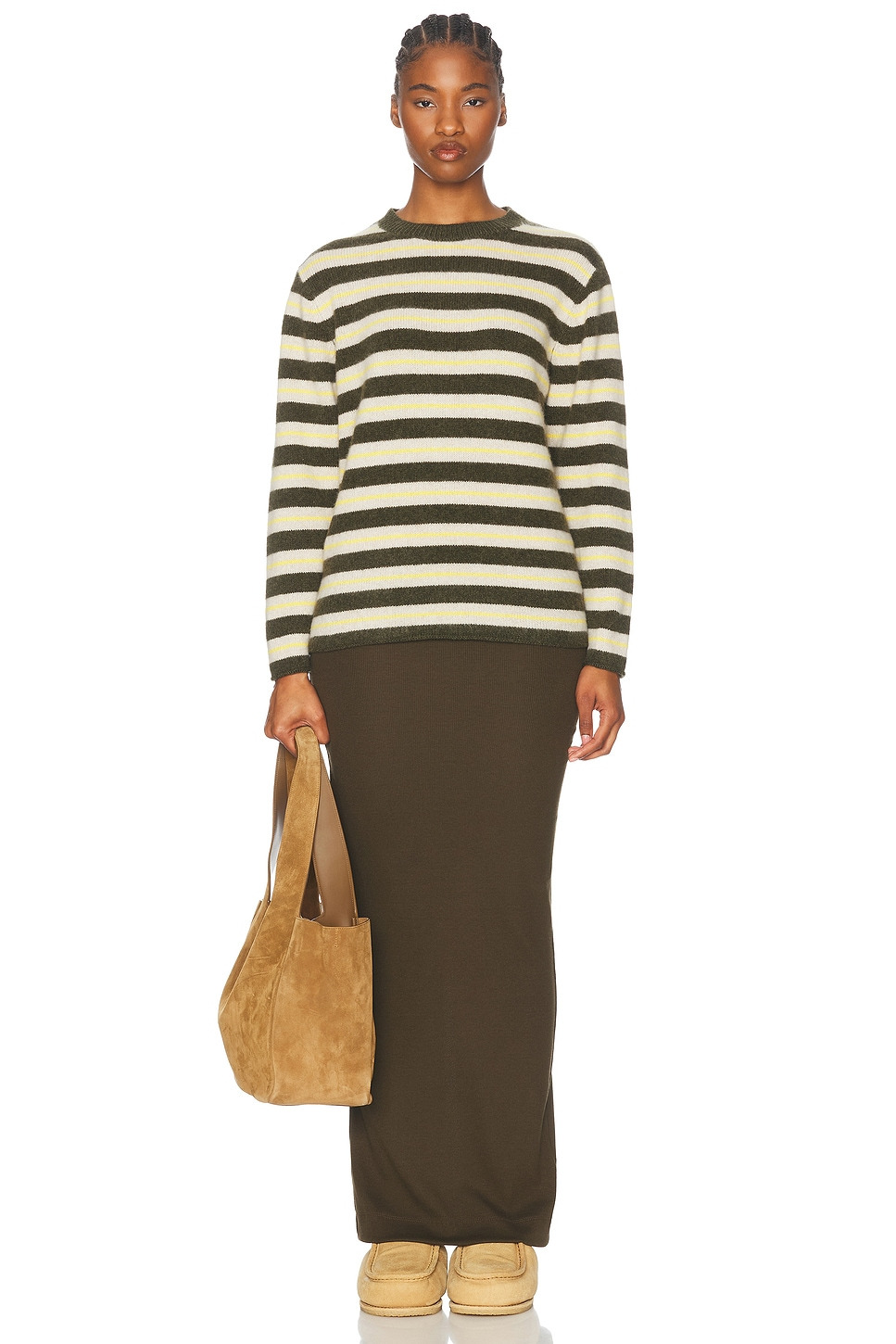 Sinful Stripe Crew Neck Sweater - 4