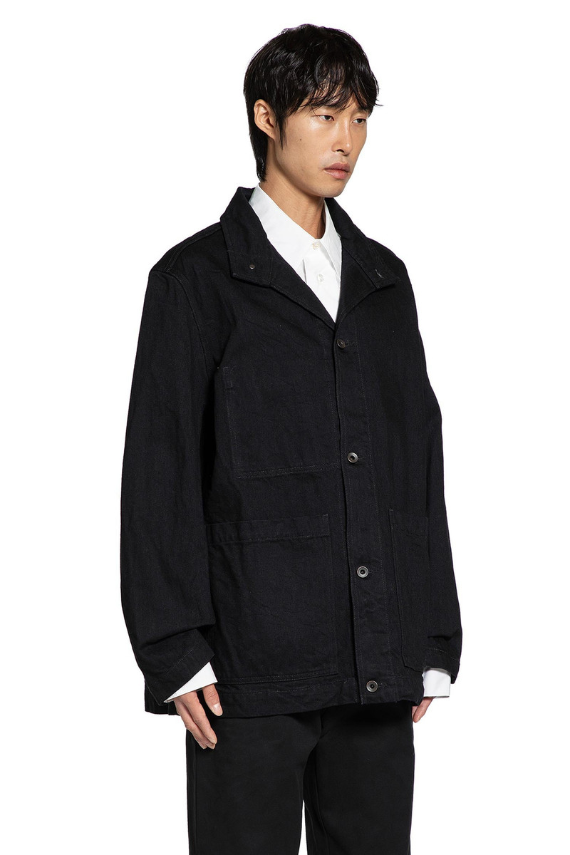 Studio Nicholson Crinckle Denim Jacket outlook