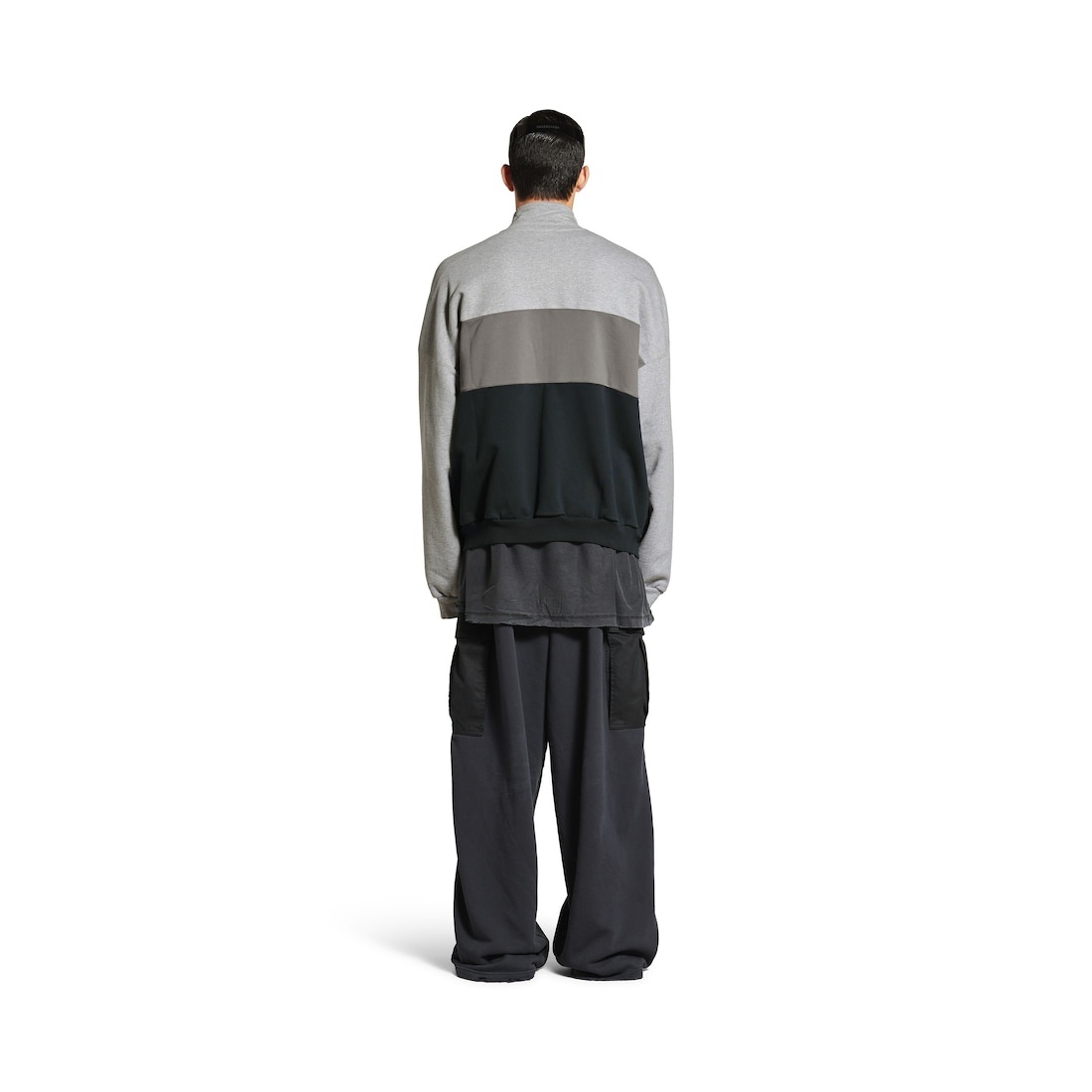 Men's Unity Sport Zip-up Jacket in Heather Grey - 4