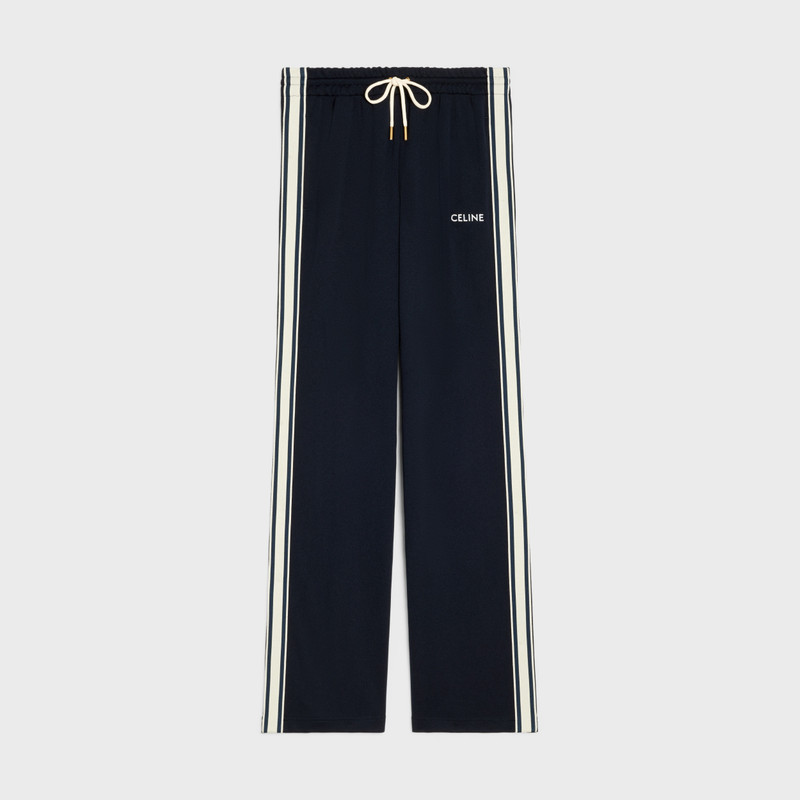 tracksuit pants in double face jersey 1