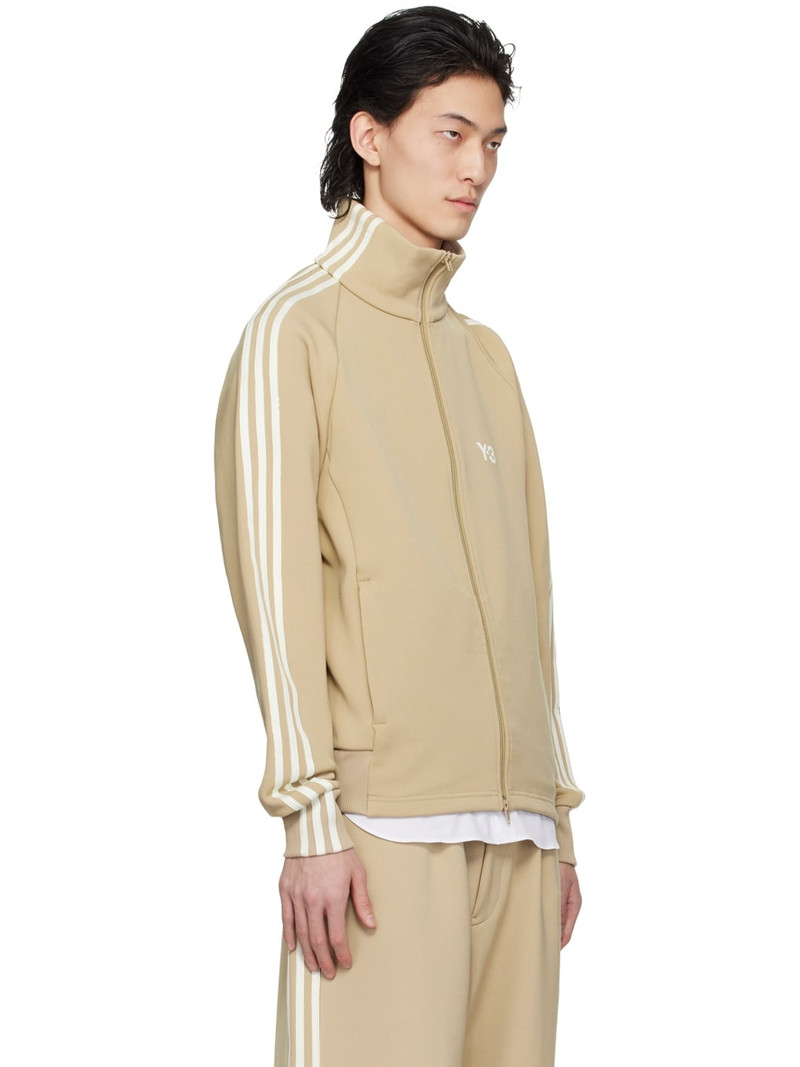 Taupe 3 Stripes Jacket 2