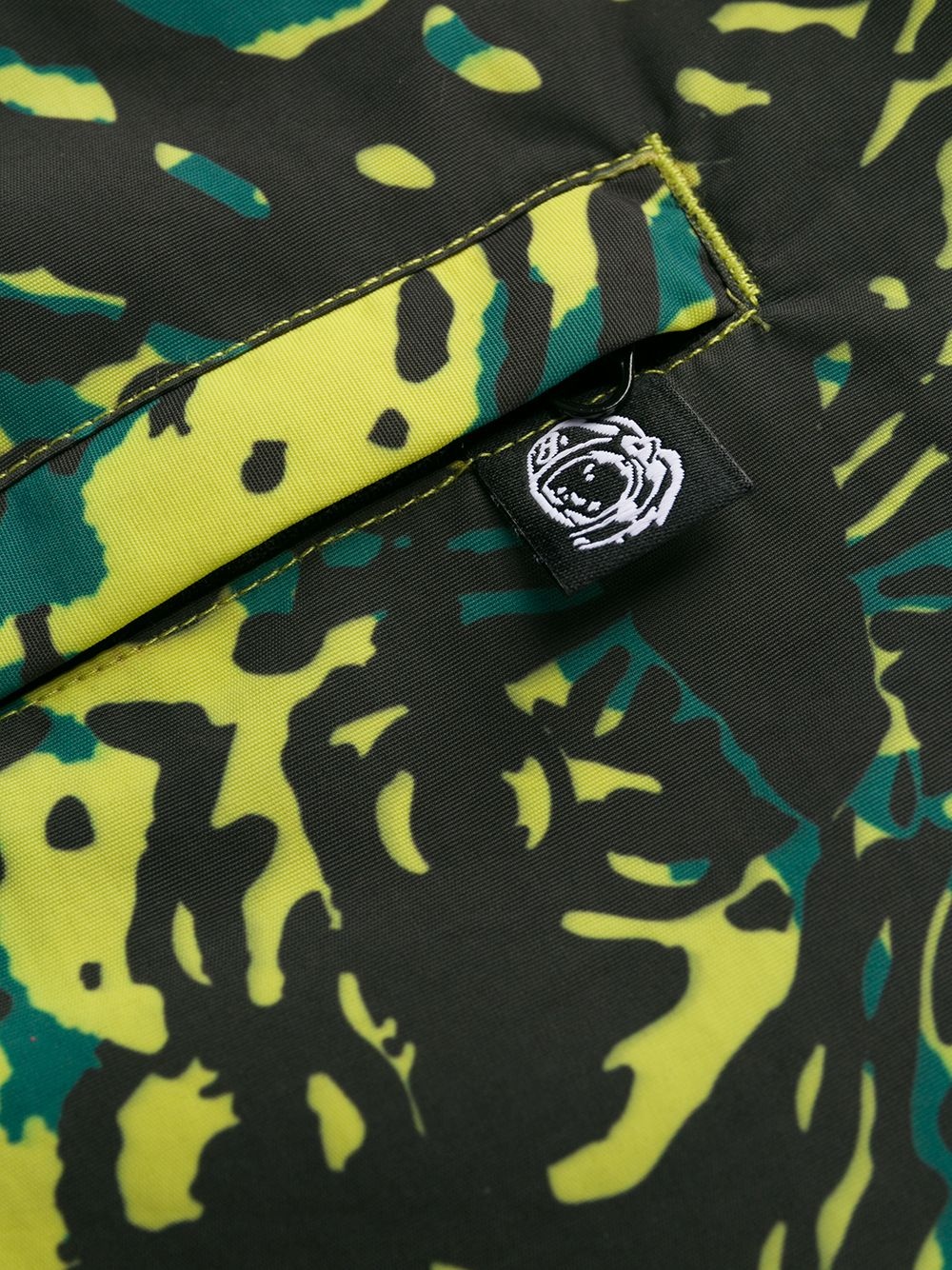 jungle print beach shorts - 7