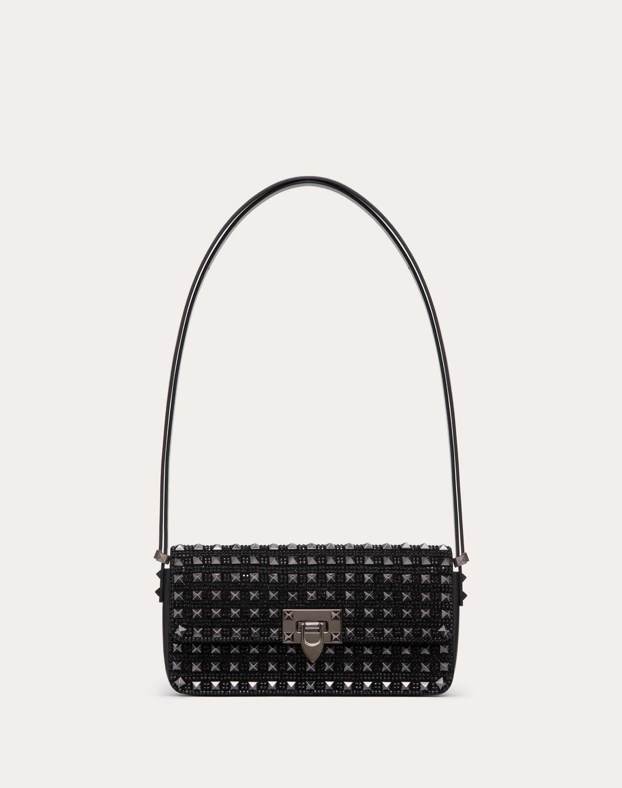 ROCKSTUD23 E/W EMBROIDERED SHOULDER BAG - 1