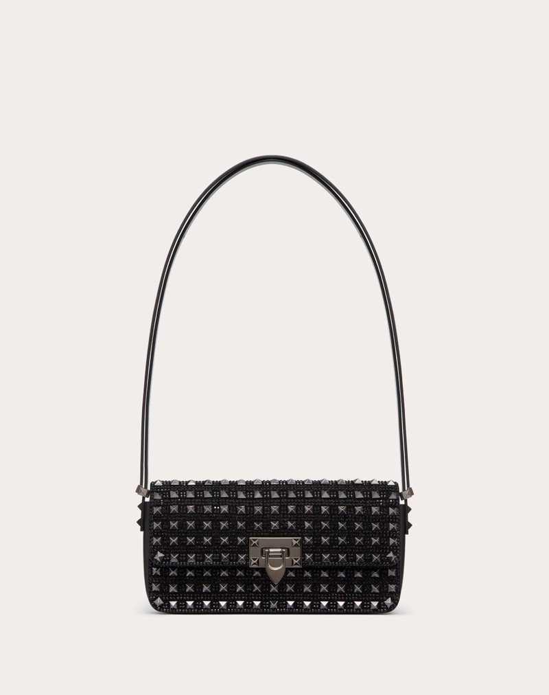 ROCKSTUD23 E/W EMBROIDERED SHOULDER BAG 1