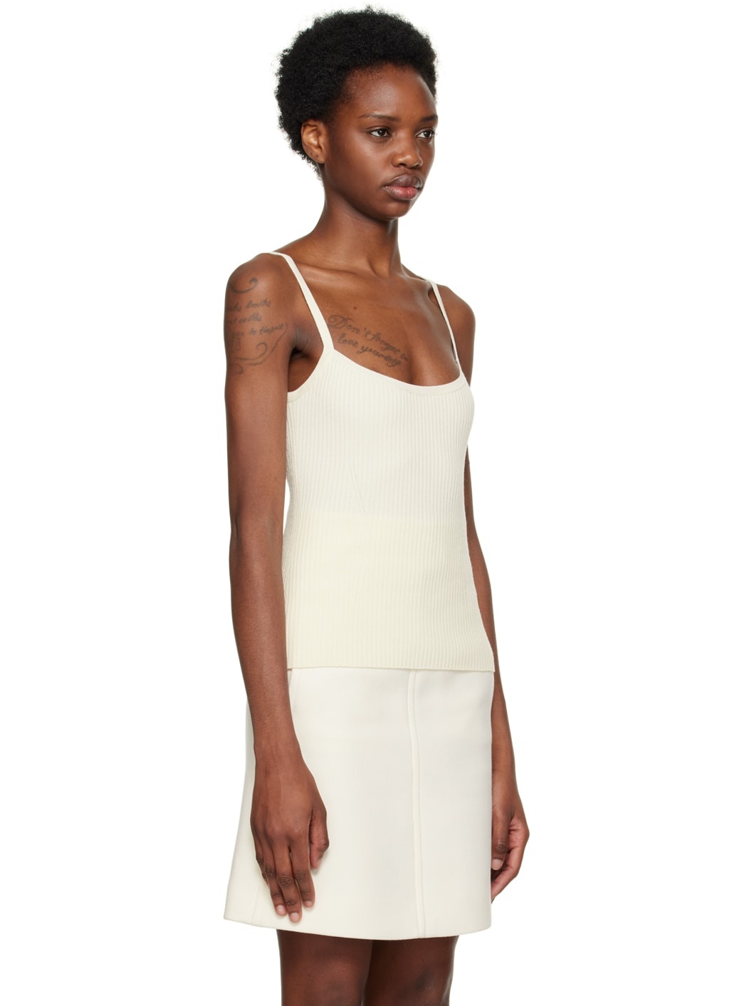 Off-White Darted Camisole - 2