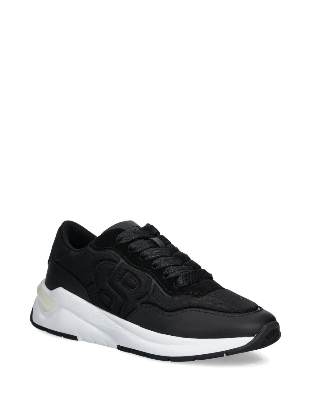 embossed-logo sneakers - 2
