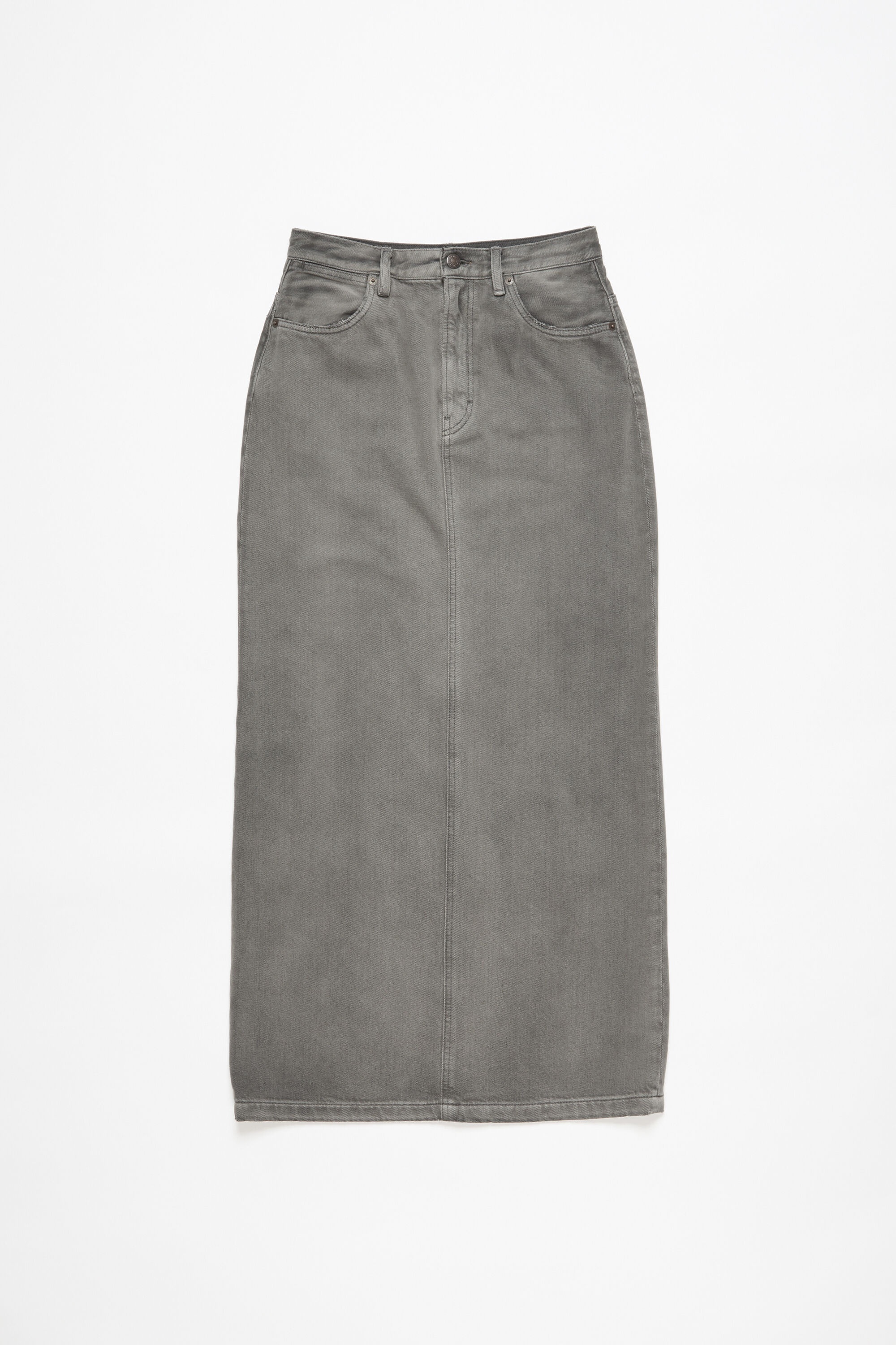 Denim skirt - Anthracite grey - 7