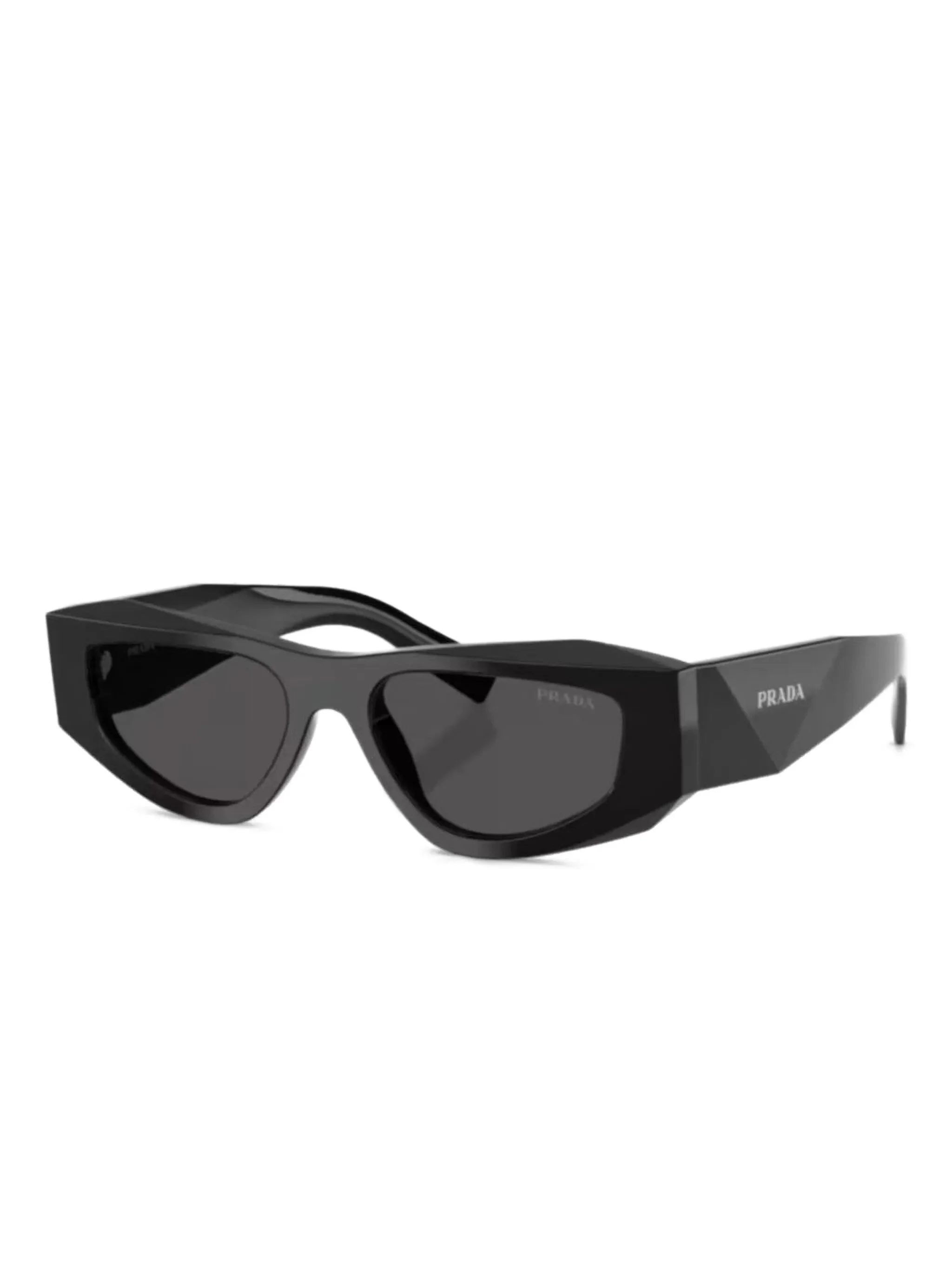 geometric-frame sunglasses - 1