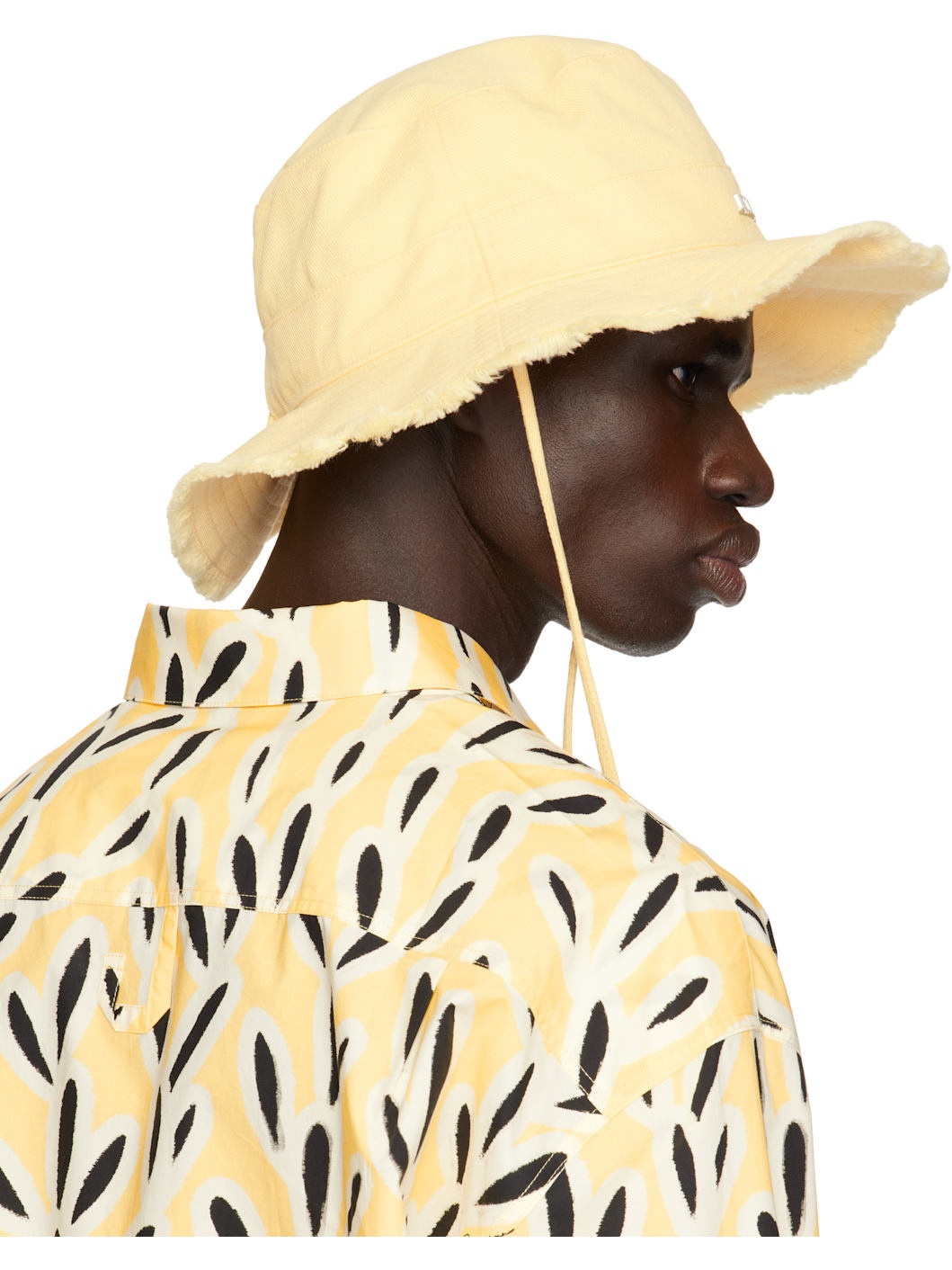 Yellow 'The Artichaut' Bucket Hat - 3