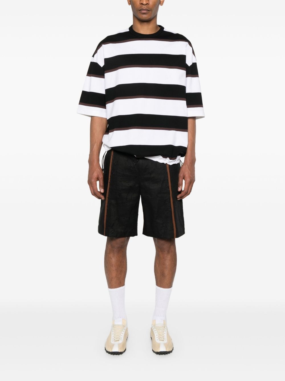 striped T-shirt - 2