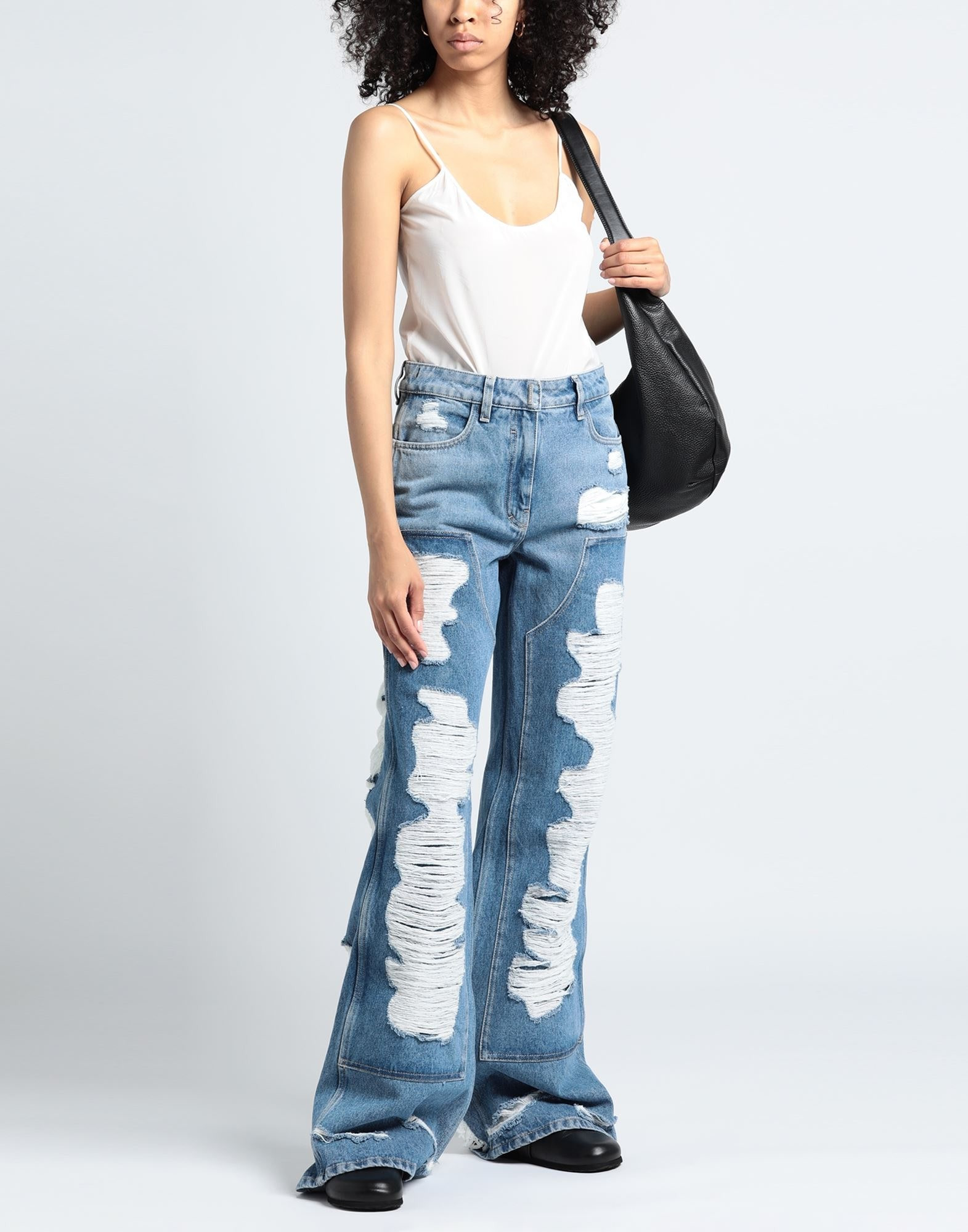 Blue Women's Denim Pants - 2