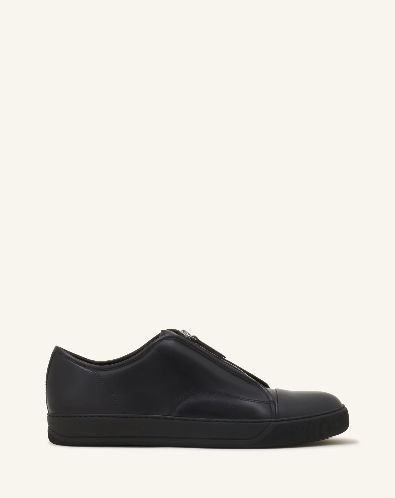 DBB1 ZIP SNEAKERS IN LEATHER - 1