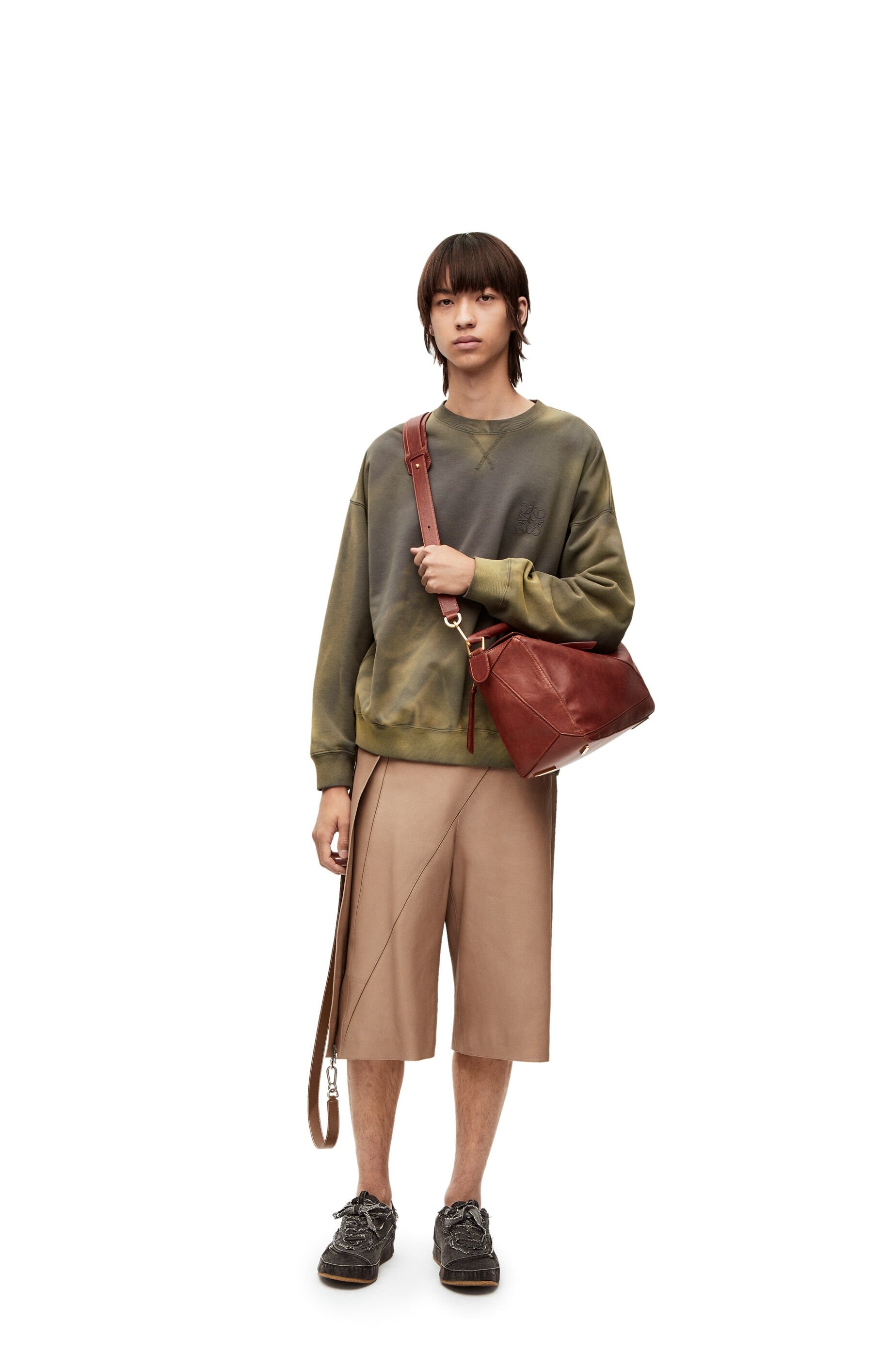 Large Puzzle bag in vintage nappa - 8