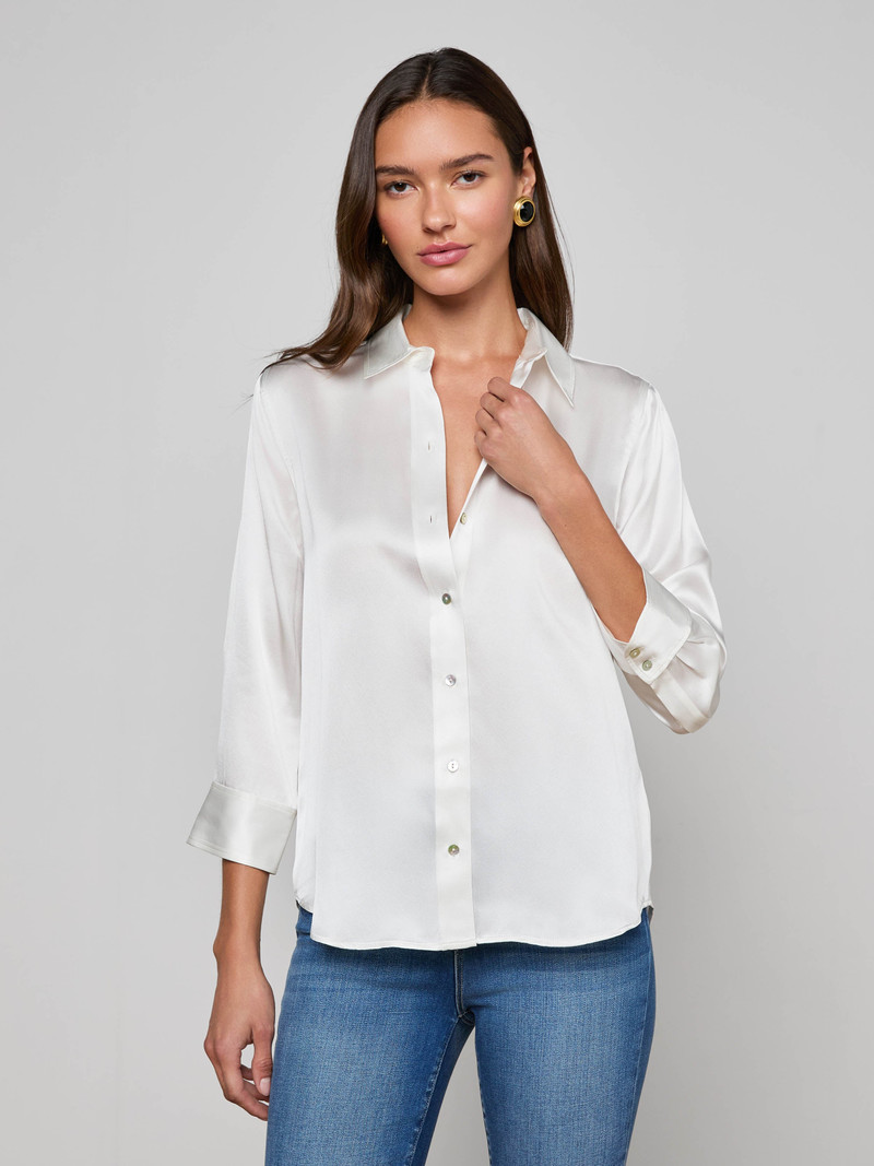 Dani Silk Blouse - 1