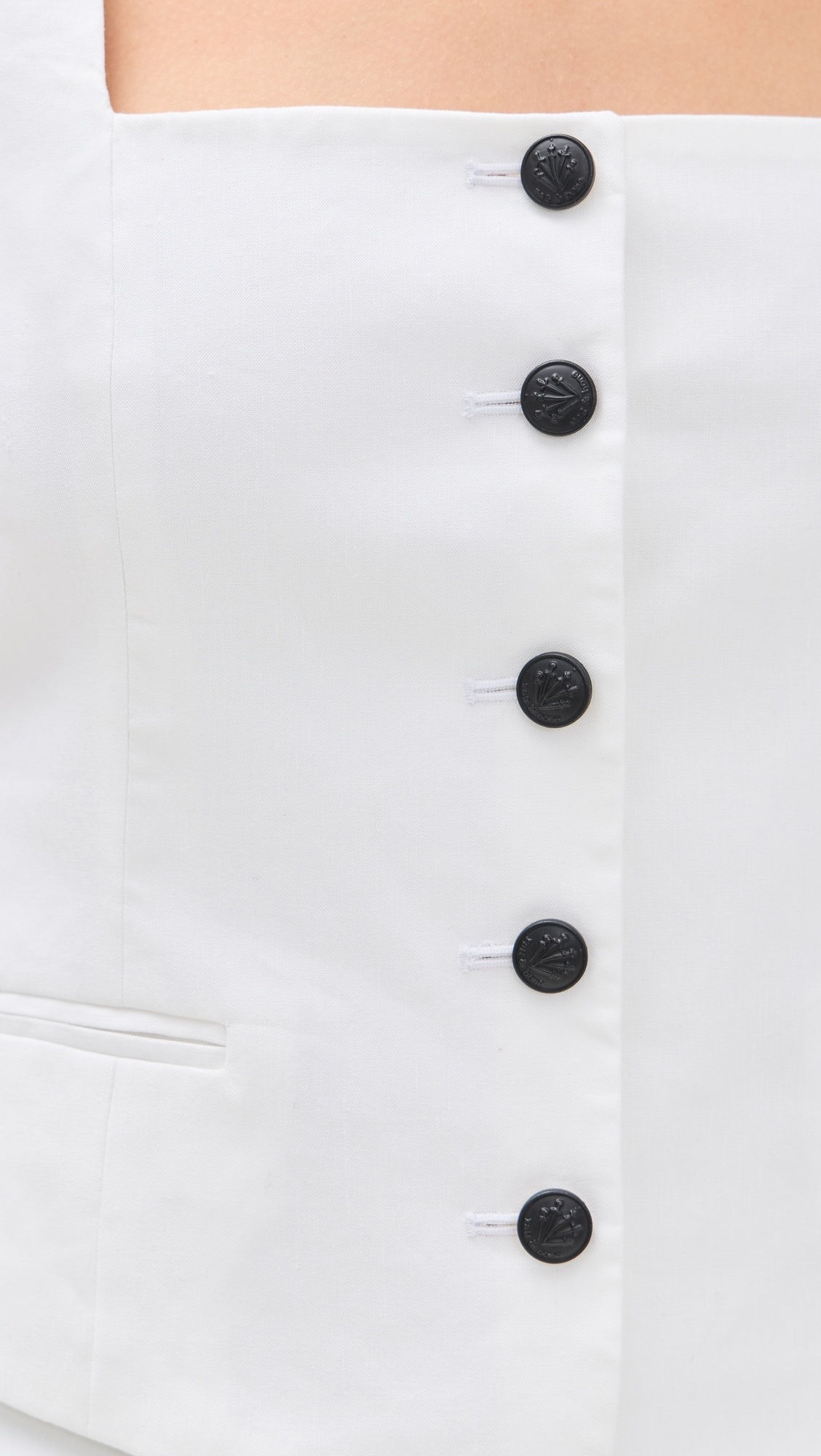 Mariana Linen Vest - 5