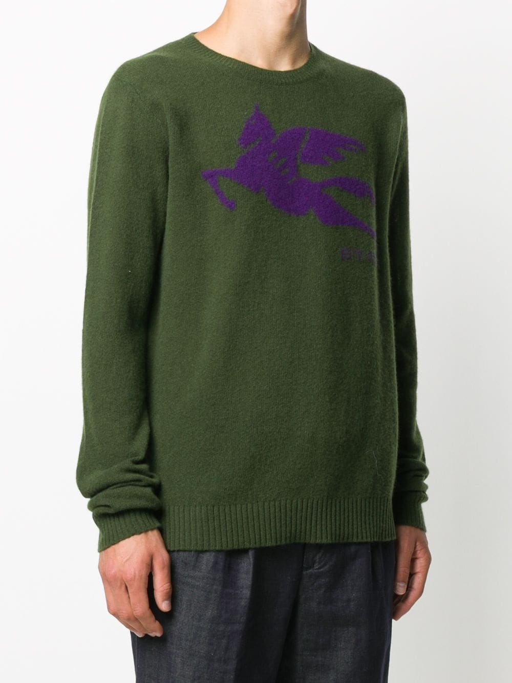 contrast logo jumper - 3