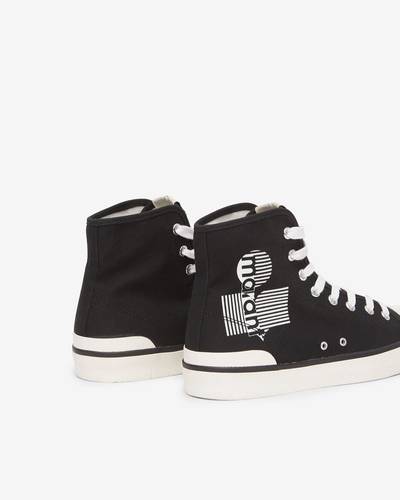 Isabel Marant BENKEEN HIGH-TOP CANVAS SNEAKERS outlook