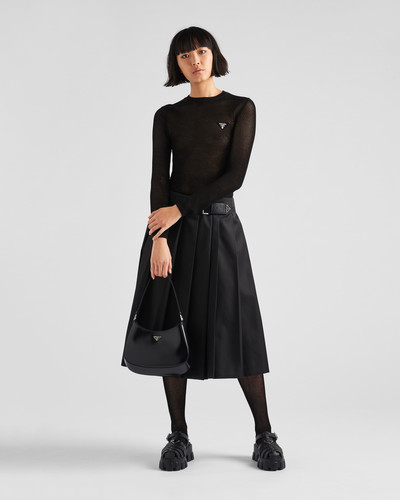 Prada Pleated Re-Nylon skirt outlook