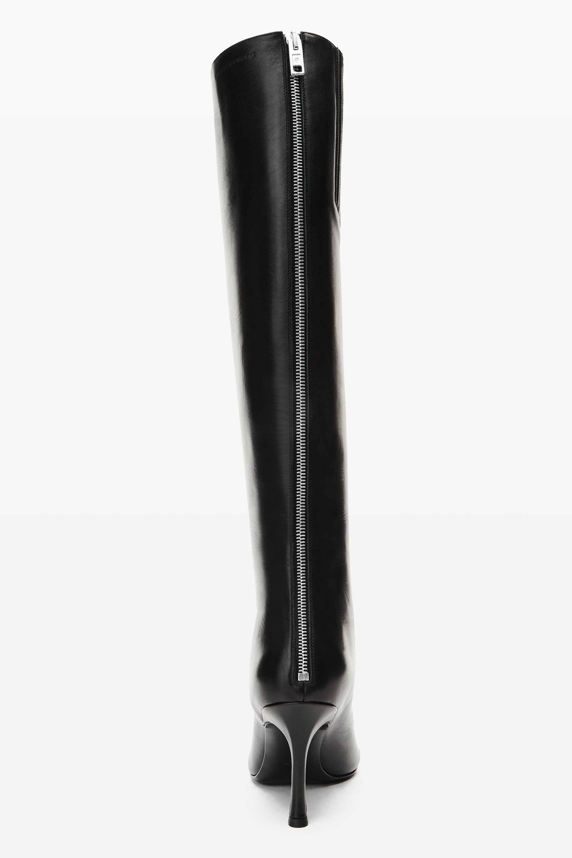 Black Leather Vera boot - 5