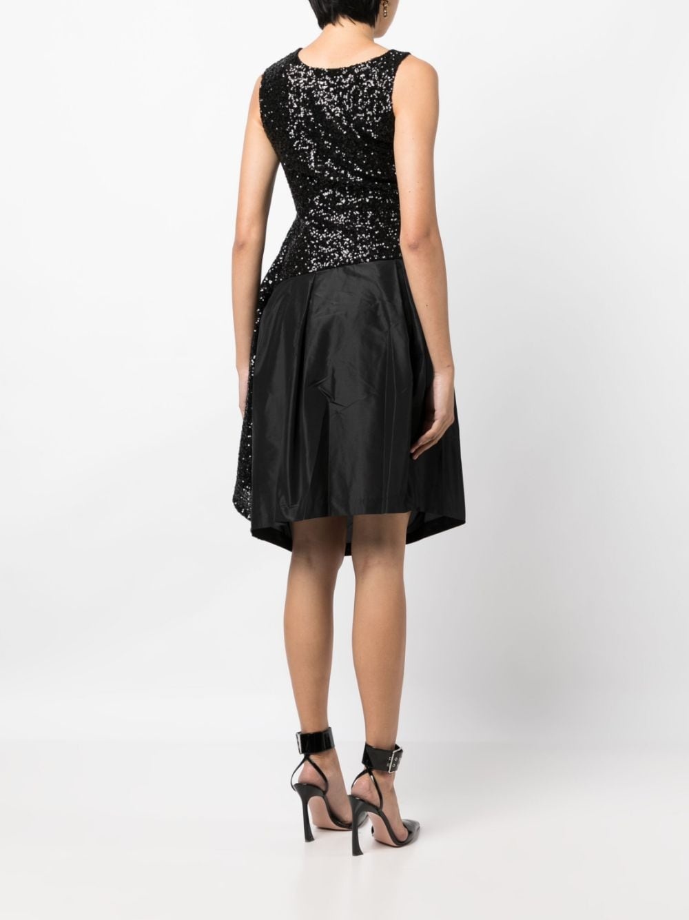 glitter-detailled midi dress - 4