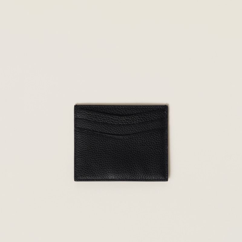 Miu Miu Leather card holder outlook