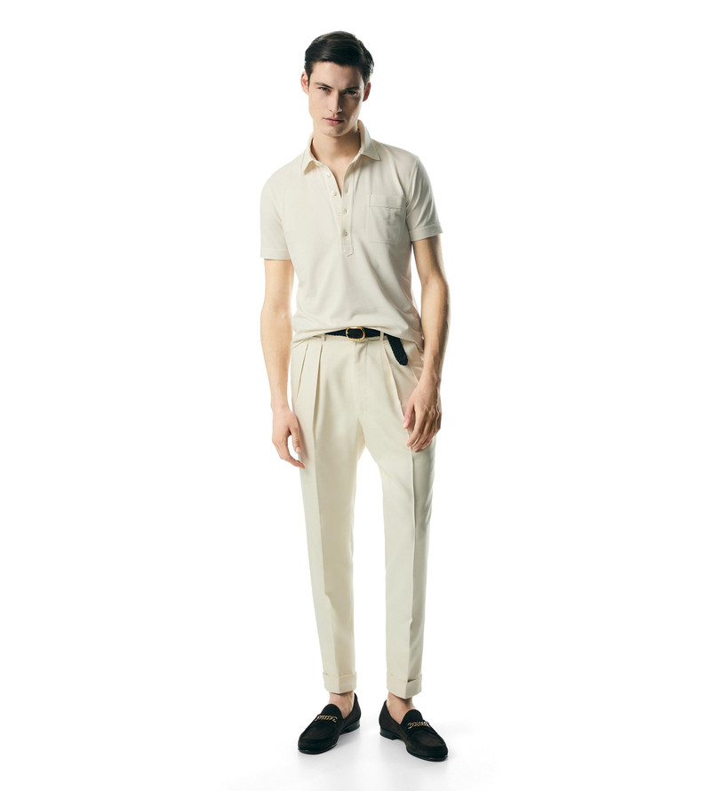 TOM FORD SILK BLEND PIQUET POLO outlook