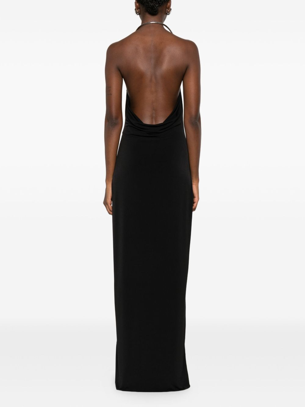 halter-neck maxi dress - 4
