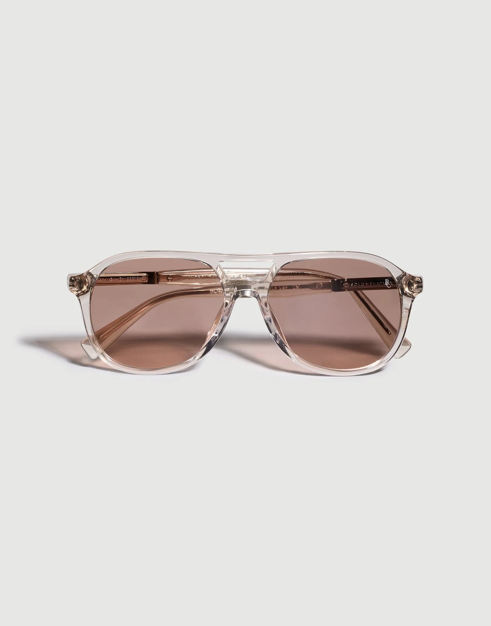Acetate aviator sunglasses - 1