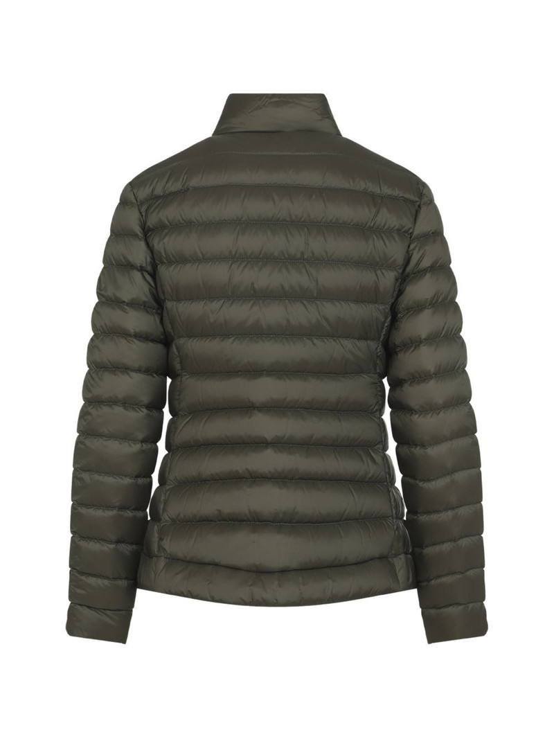 Moncler zip-up quilted jacket outlook