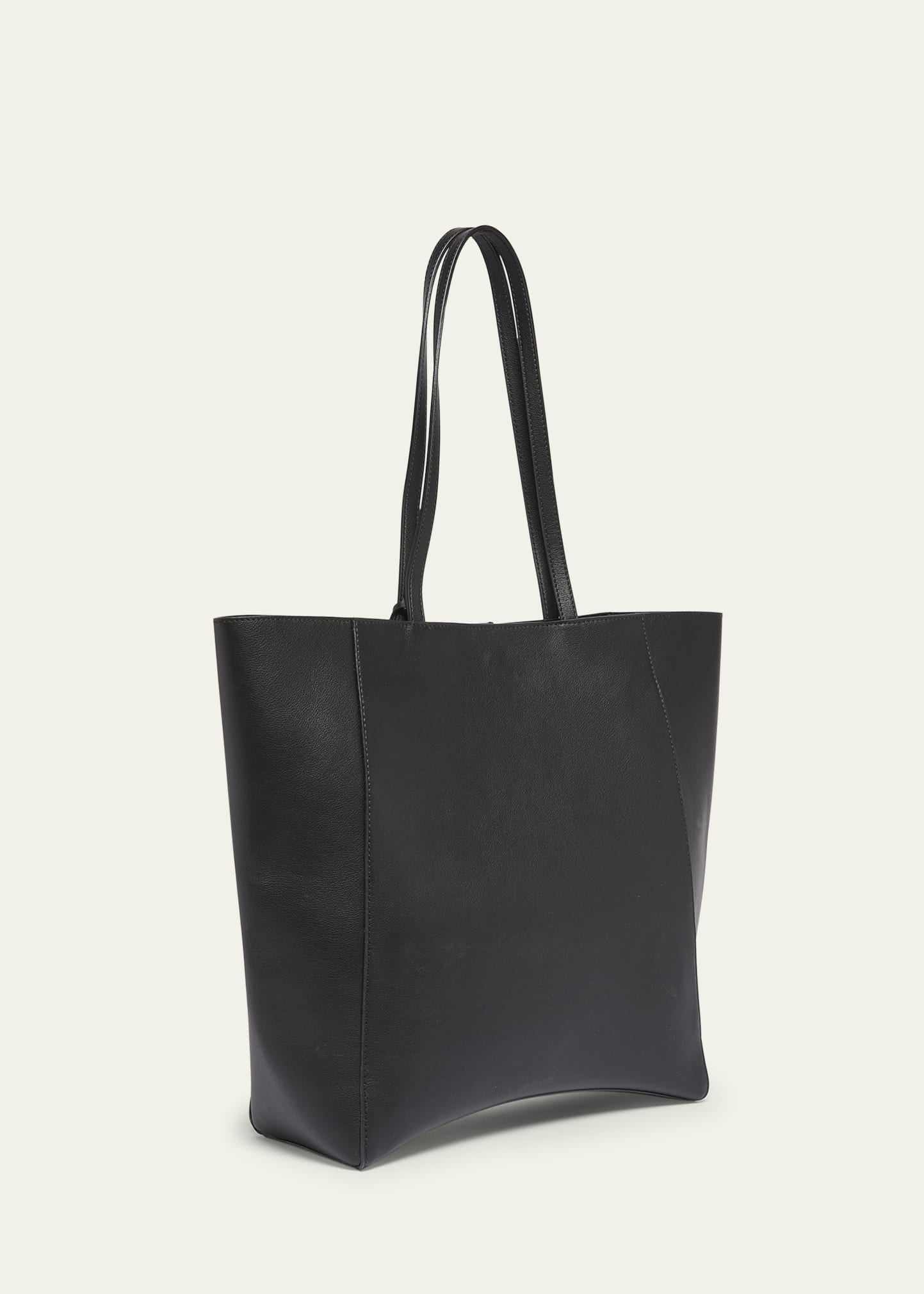 Hourglass Large Soft Leather Tote Bag - 3