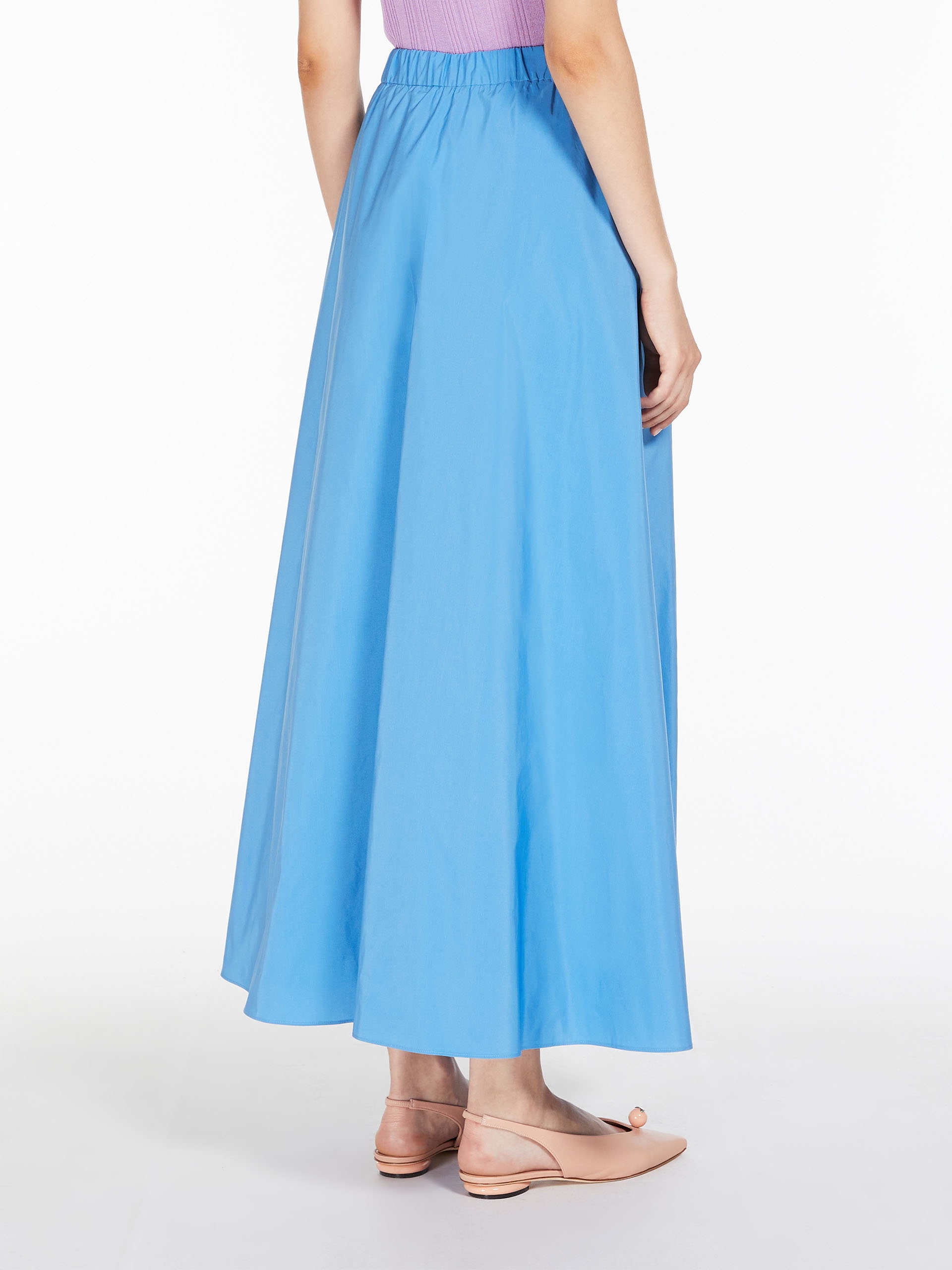 NARSETE Taffeta skirt - 4