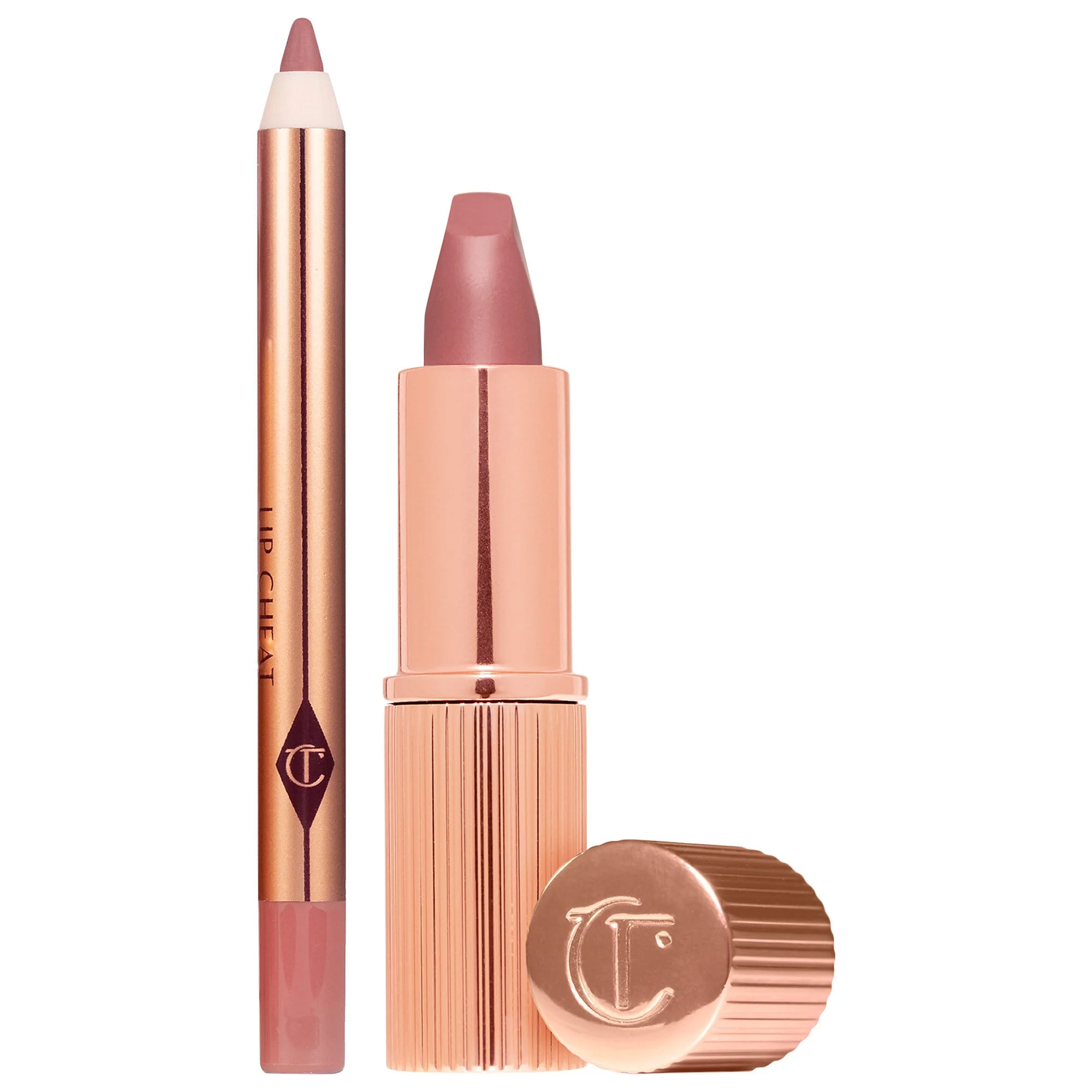 Mini Pillow Talk Lipstick & Liner Set - 1