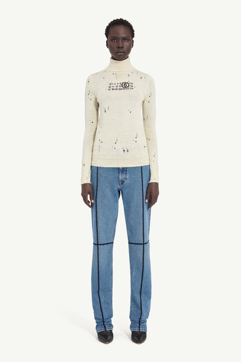 パンツ MM6 Maison Margiela FW25 (S52KA0540 M35466860M) MM6 Maison Margiela for Women | REVERSIBLE