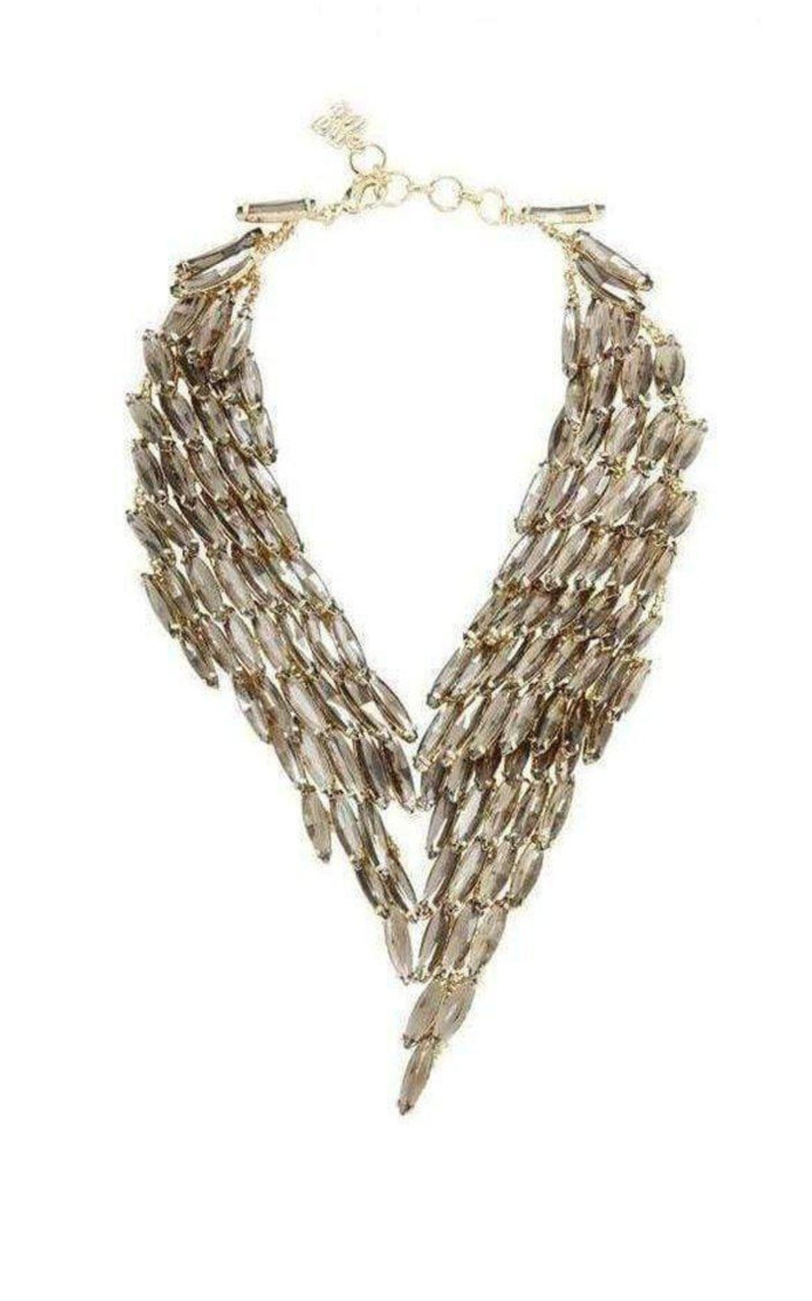 Other Designers BCBGMAXAZRIA Stone Cascade Necklace