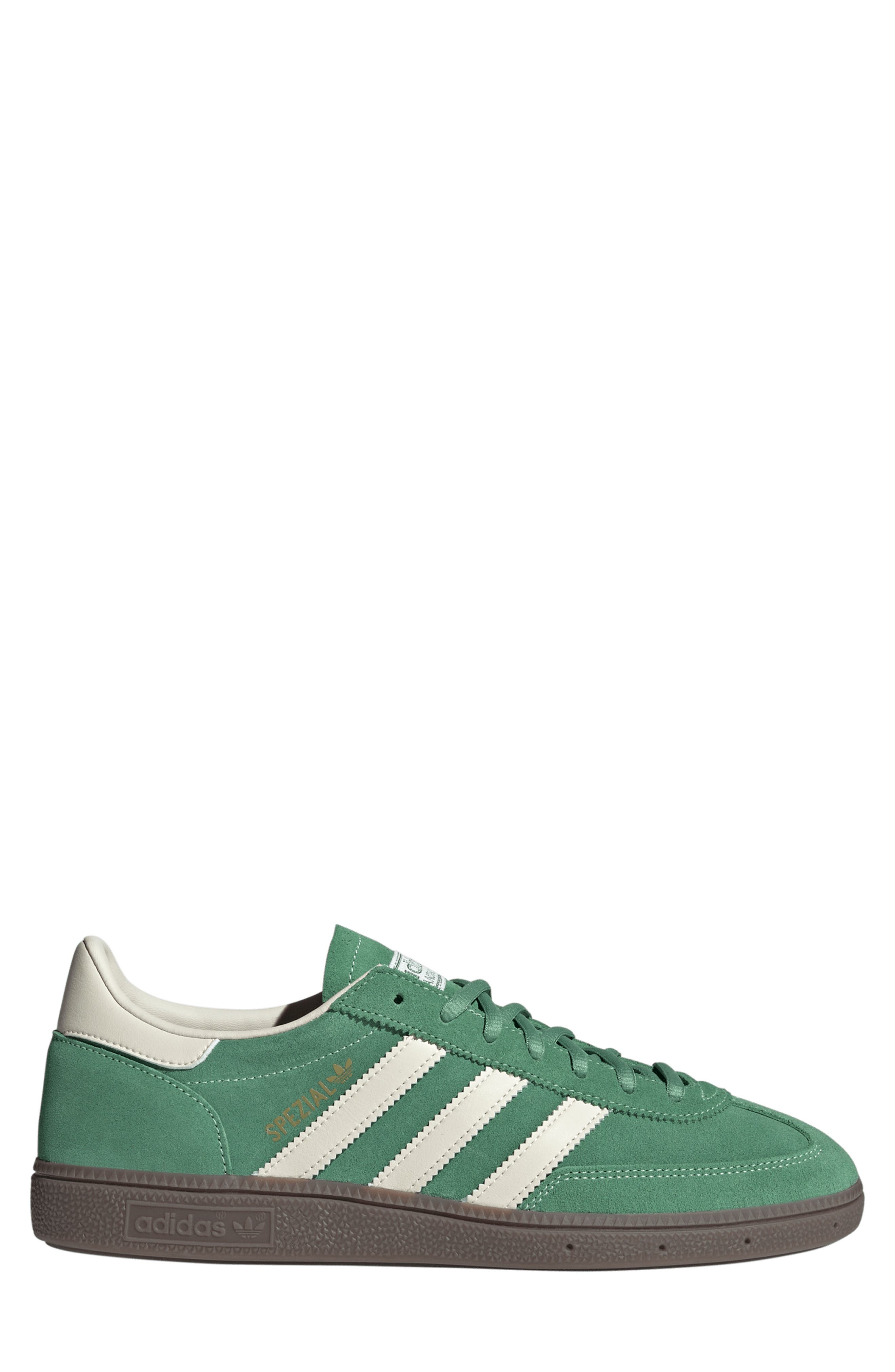 adidas Gender Inclusive Handball Spezial Sneaker in Green/cream White/crystal at Nordstrom - 3