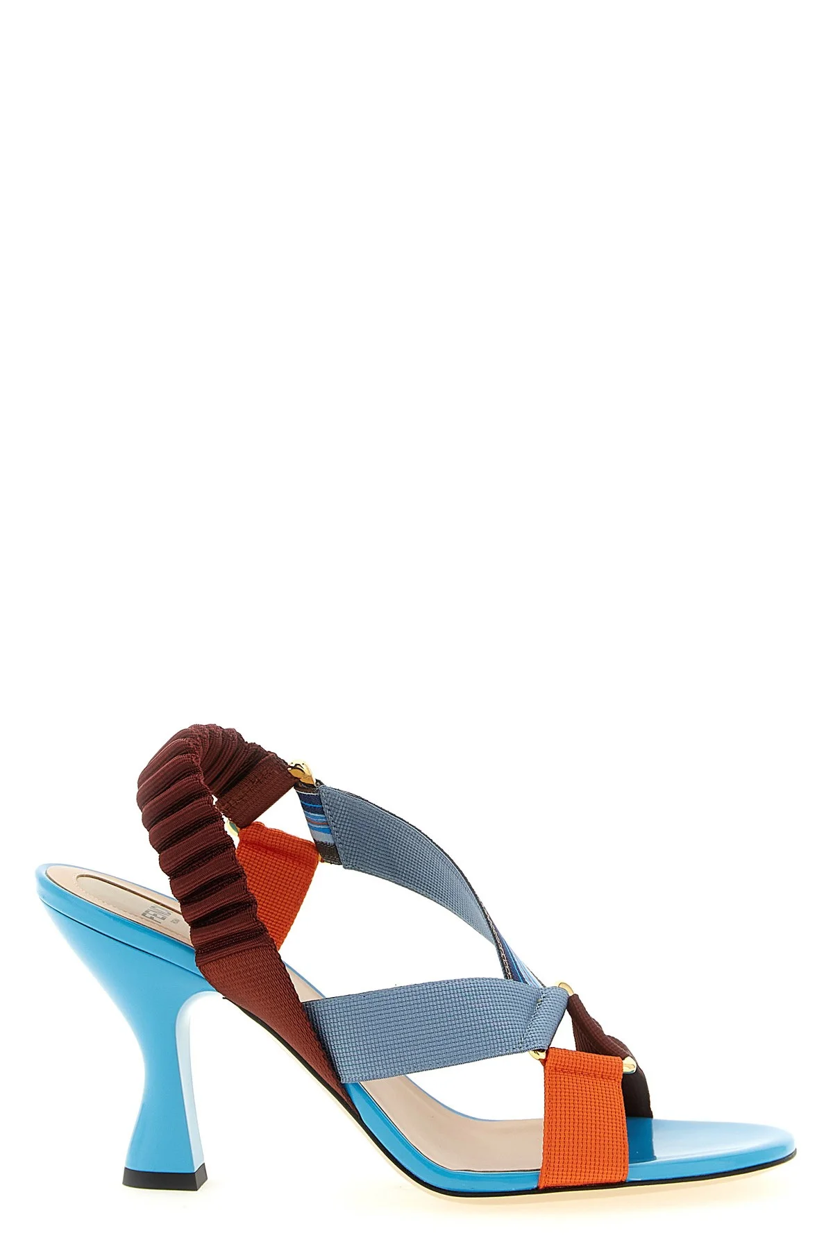 'Colibrì' Sandals With Woven Ribbons - 1