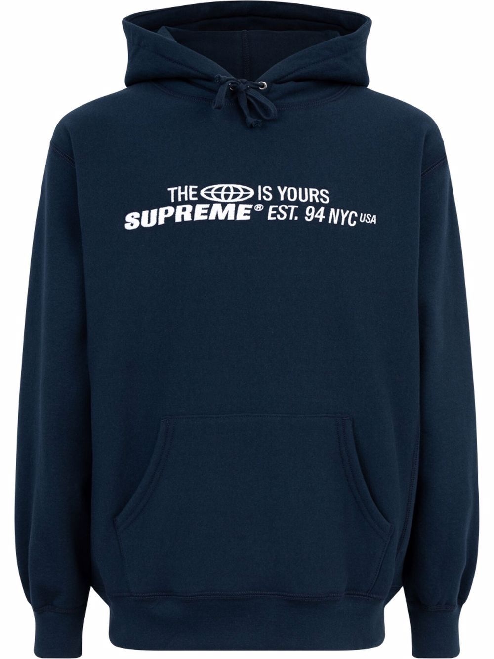 The World Is Yours printed hoodie - 1