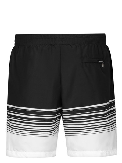Dolce & Gabbana stripe-print swim shorts outlook