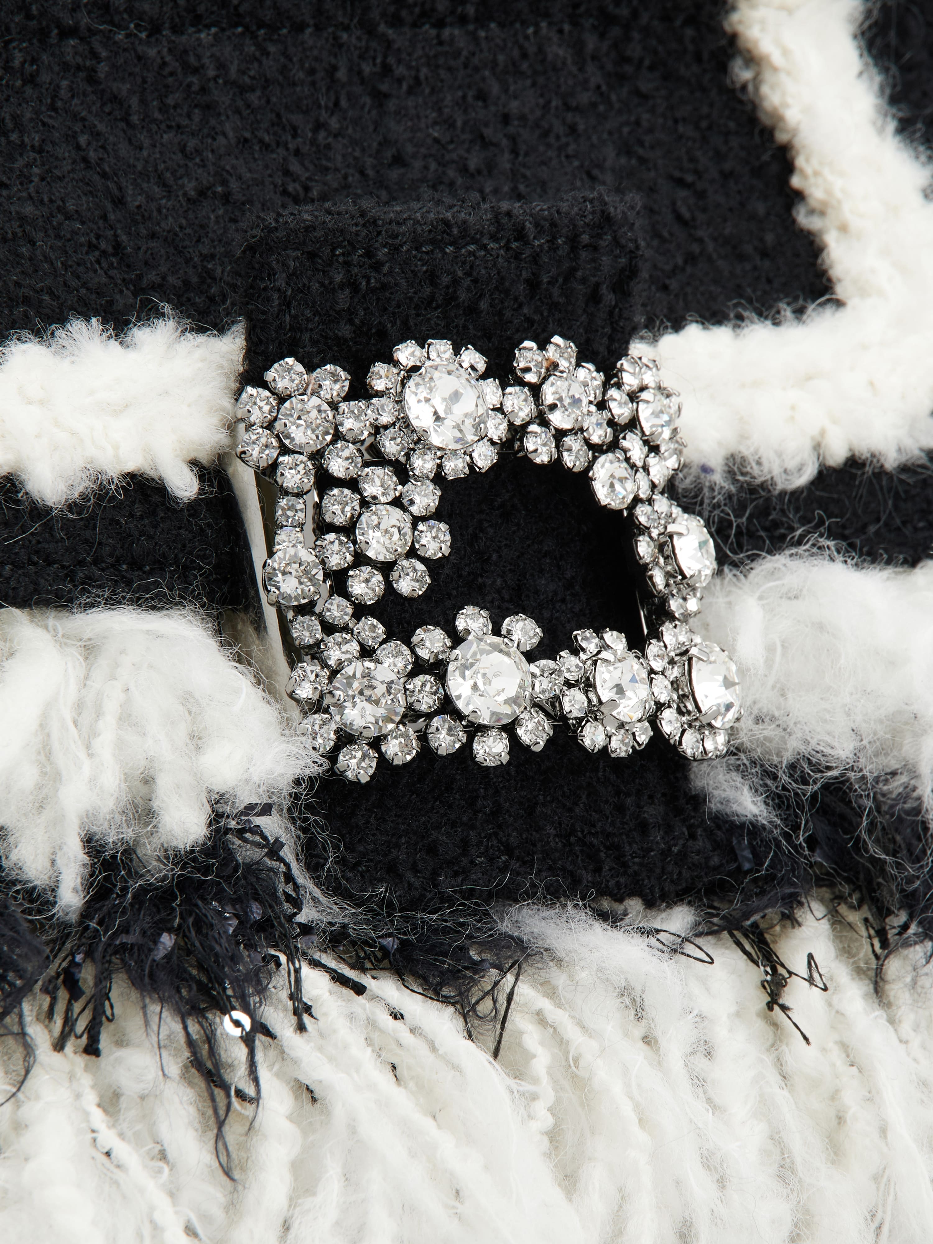 Jewel Efflorescence Mini Bag in wool - 8