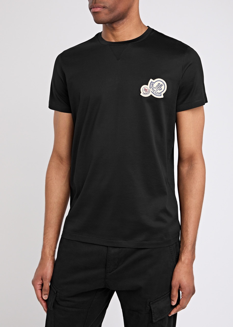Moncler Logo-appliquéd Cotton T-shirt - 2