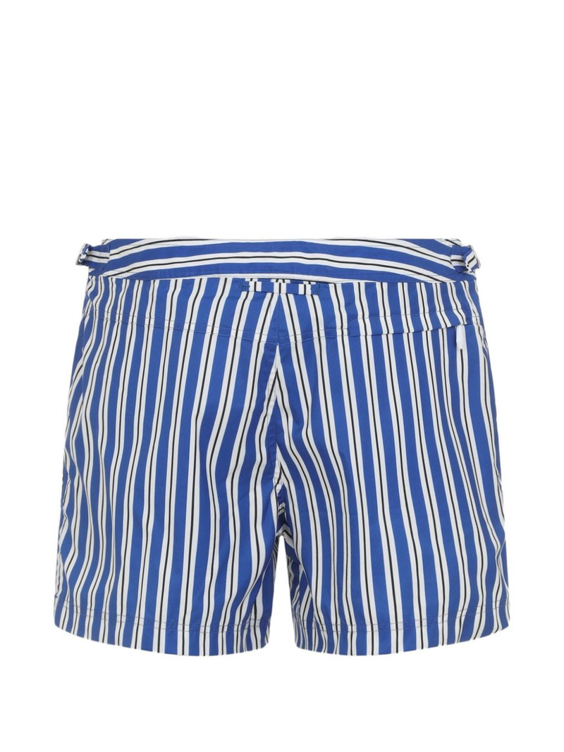 TOM FORD striped swim shorts outlook