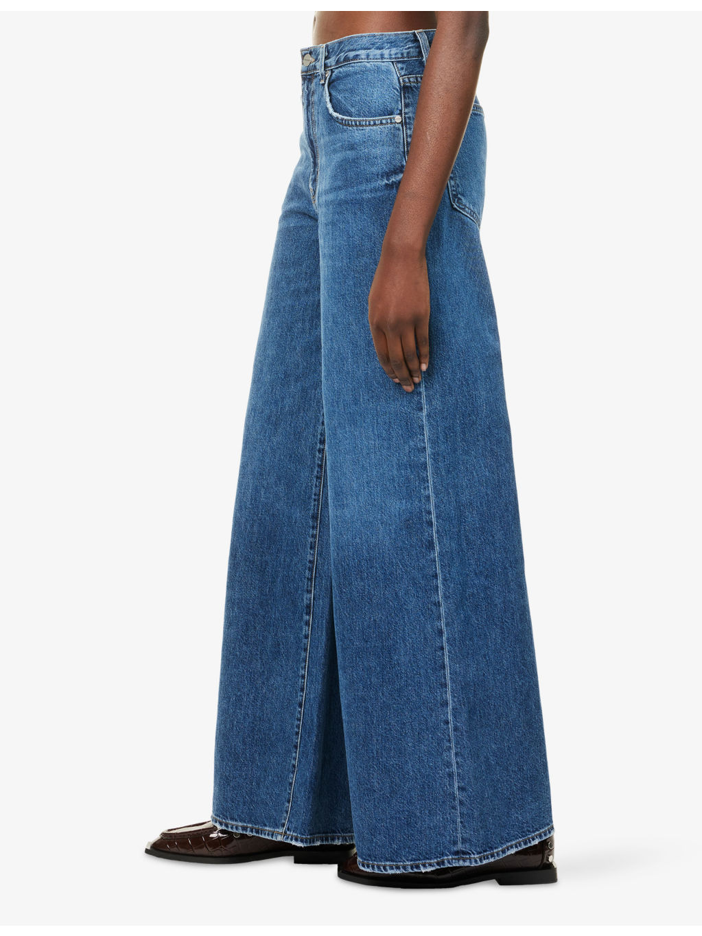 Tall Tiny Dancer Wide-Leg Denim Jeans - 3